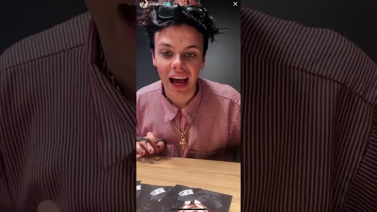 YUNGBLUD - tiktok live part 1 - [5/20/22]