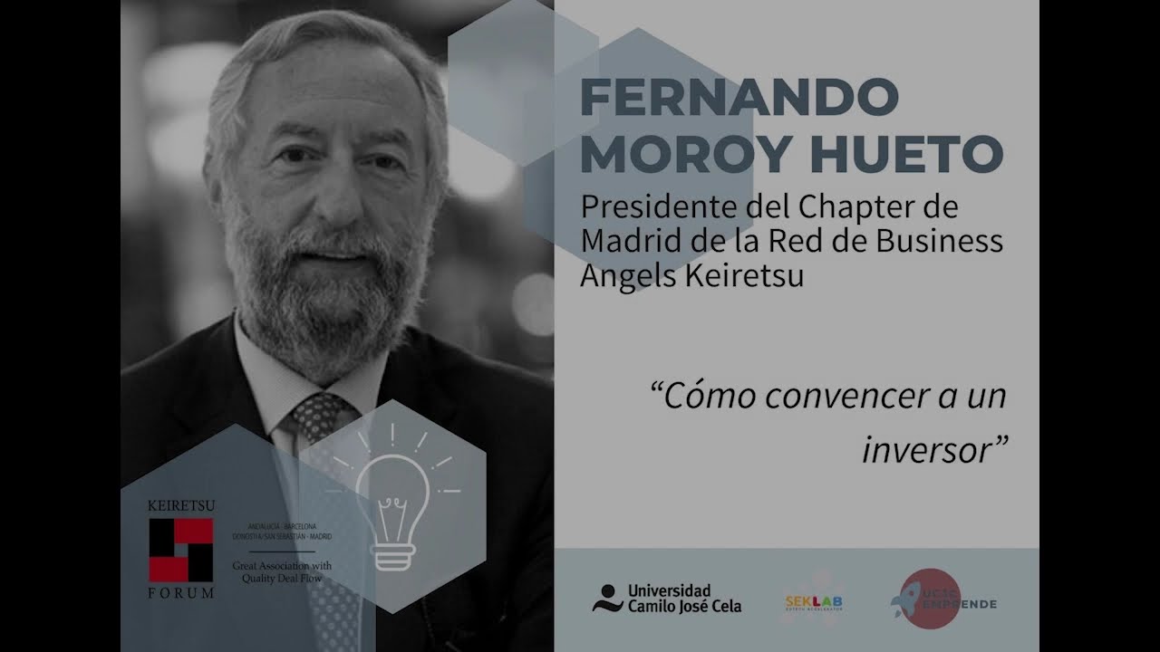 FERNANDO MOROY HUETO en la semana del emprendimiento de la UCJC