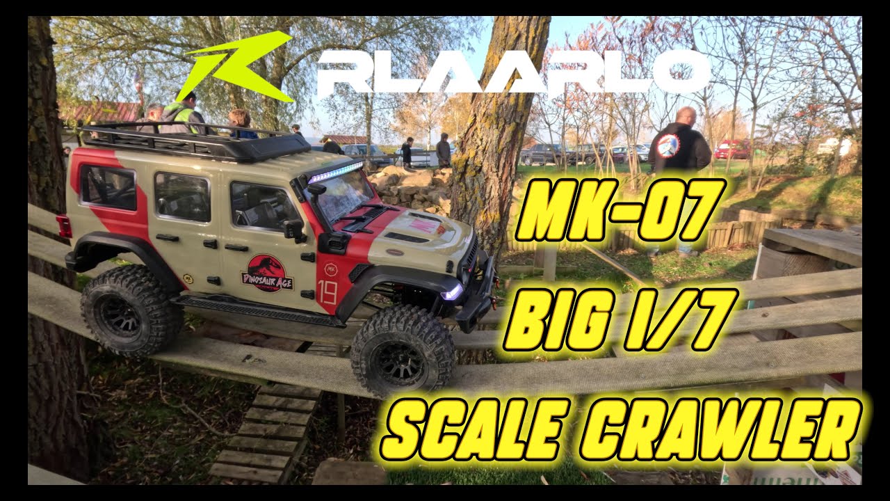 RLAARLO MK07 Big 1/7 Scale Crawler, en action au Crawler Park 😮