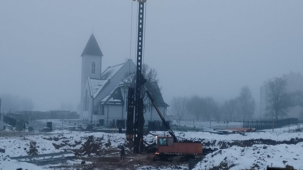 Забивка свай, juntann pm 20