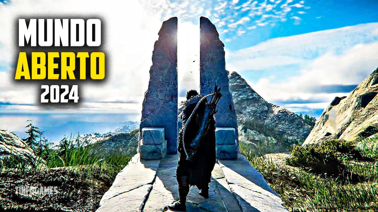 TOP JOGOS DE MUNDO ABERTO QUE CHEGAM EM 2024!