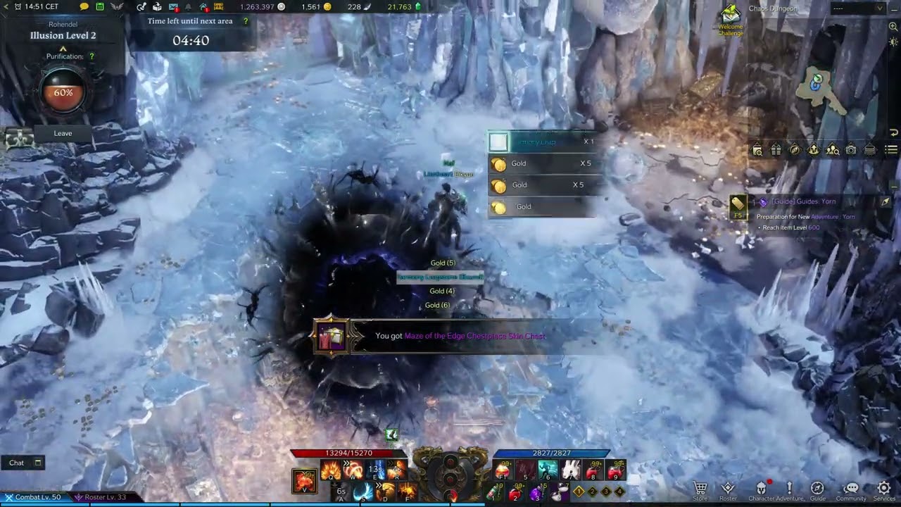 Lost Ark Free Skin from Chaos Dungeon (Border Watcher)