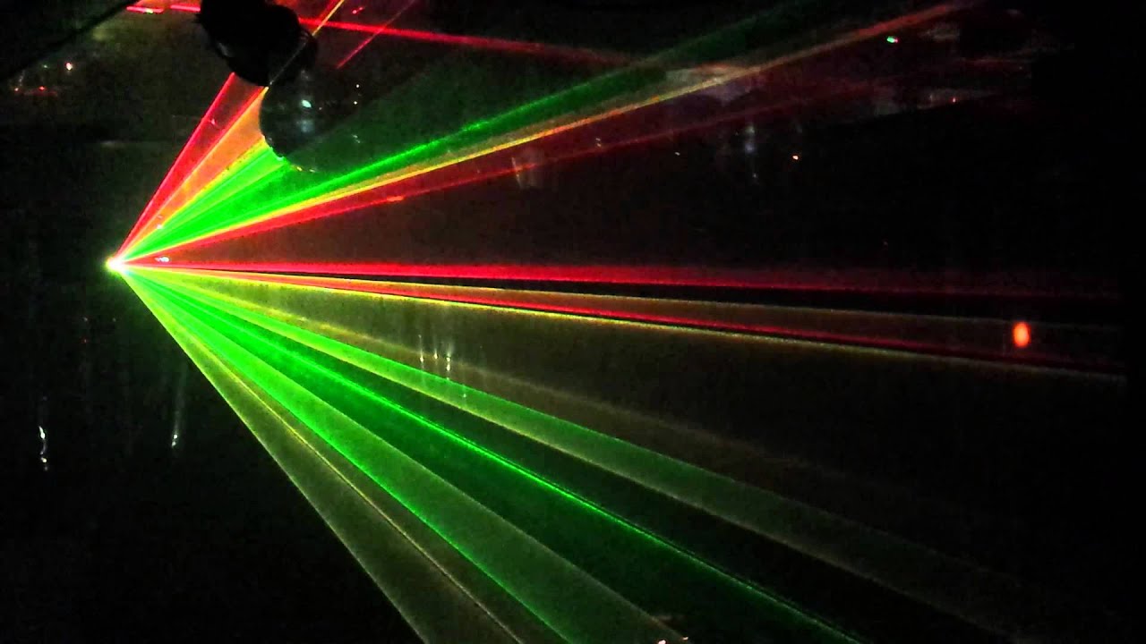 Lasershow zur GALACTICA Memories-Party am 13.06.2015