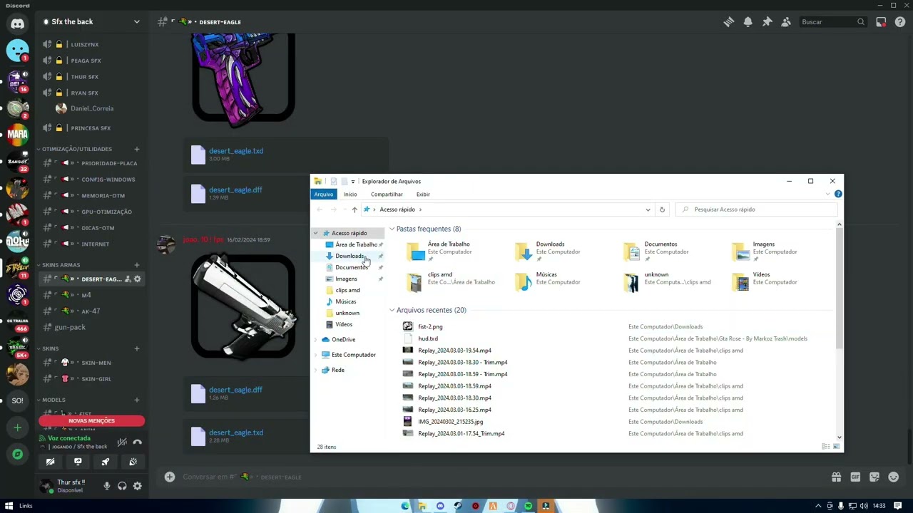 Como modificar skin das armas GTA SAMP PC