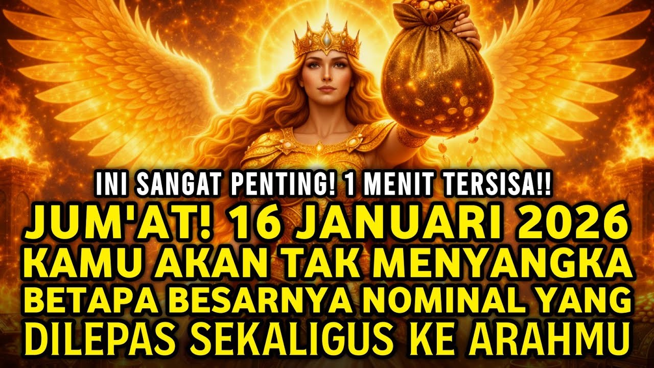 JIWA TERPILIH ✨ DI 16 JANUARI 2026 KAMU AKAN SYOK BAHAGIA KARENA HASIL BESAR INI BENAR-BENAR TERJADI