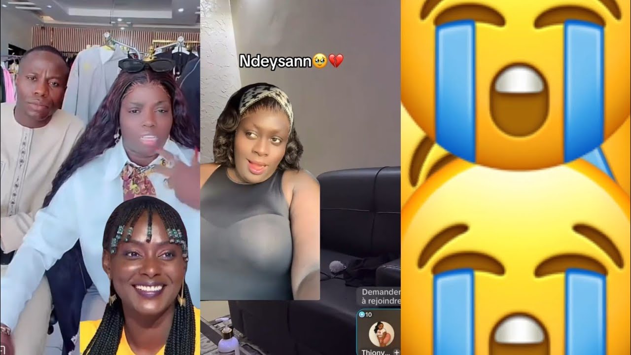 Nogaye Kara et Maman vulgaire pleurent Halima Gadji