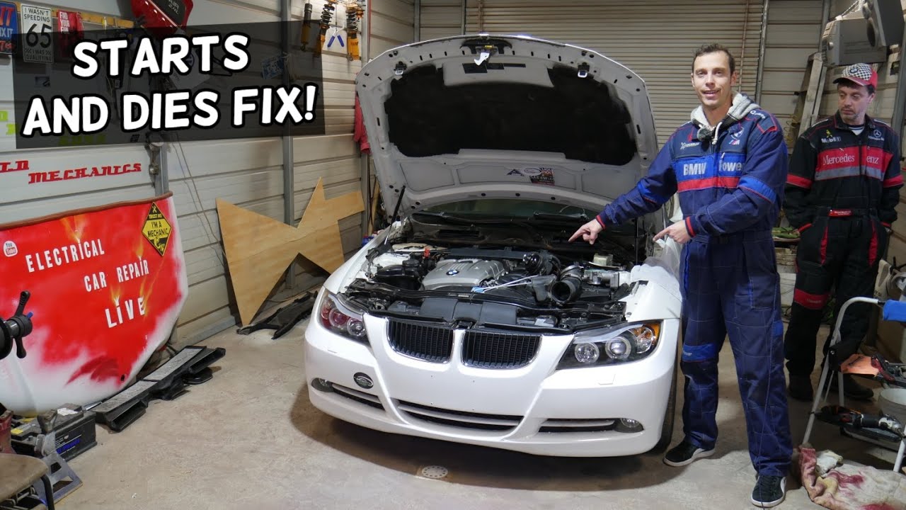 BMW STARTS AND DIES FIX E90 E91 E92 E93 316i 318i 320i 323i 325i 328i 330i 335i 318d 320d 325d 335d
