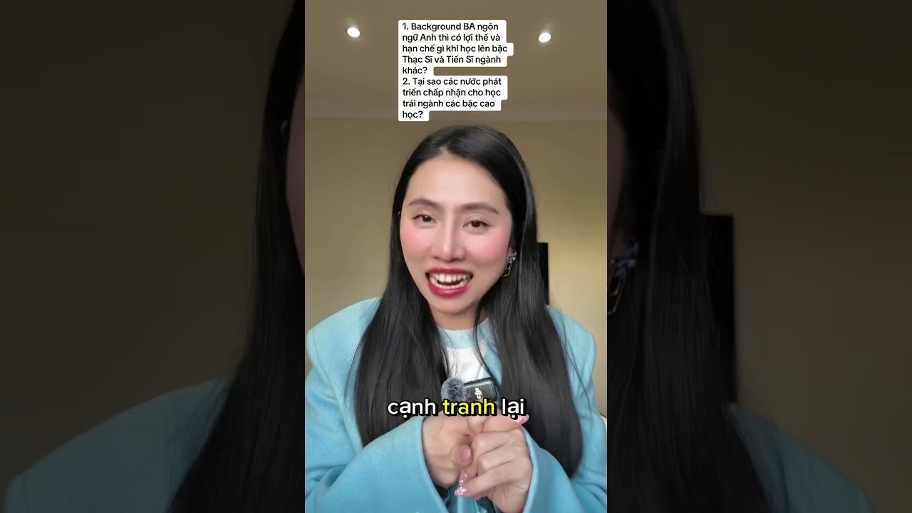 Có được học Tiến Sĩ trái ngành không?