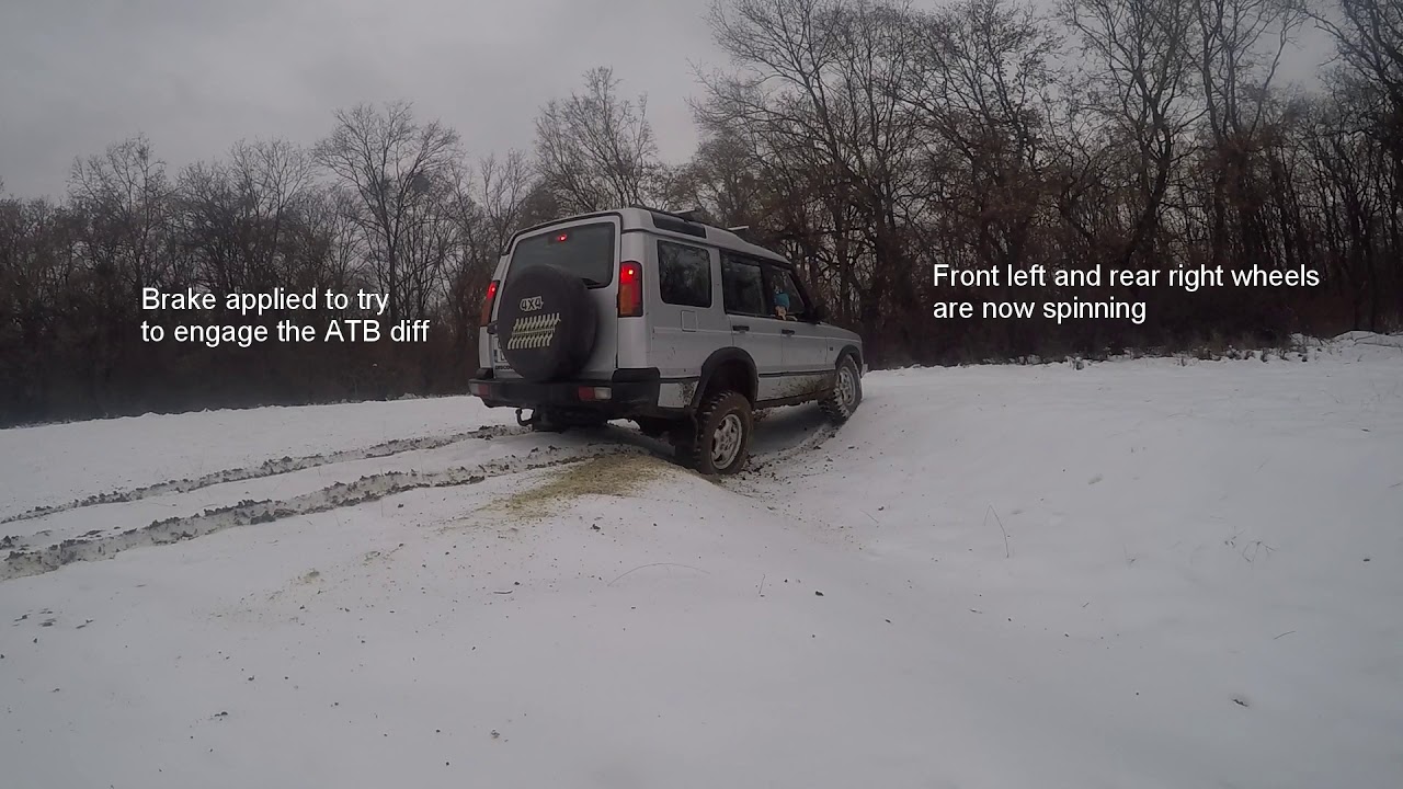 Discovery 2 - Ashcroft ATB diff test - off road