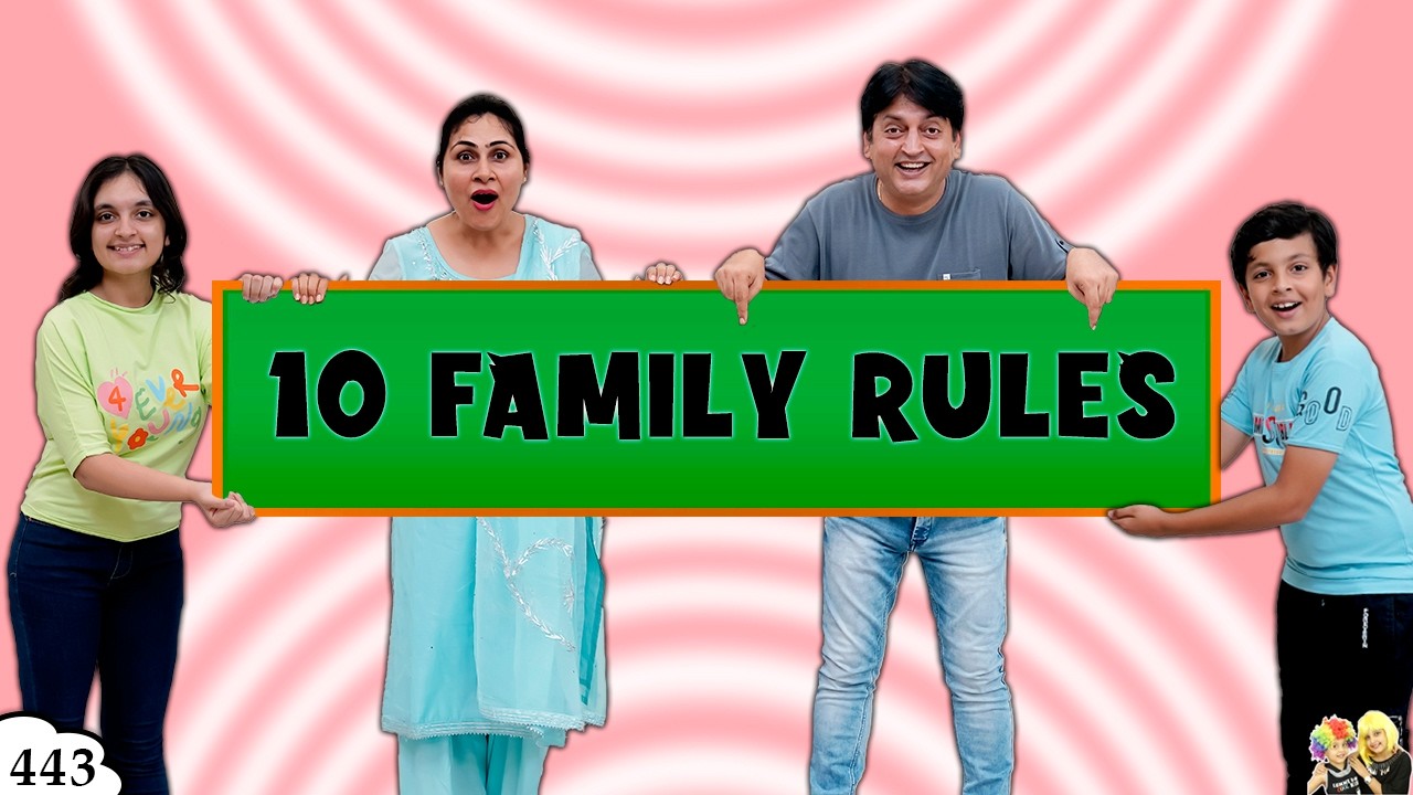 MODERN FAMILY, TIMELESS RULES : 10 Must-Try Guideline | Ep 443 | Types of Family |Aayu and Pihu Show