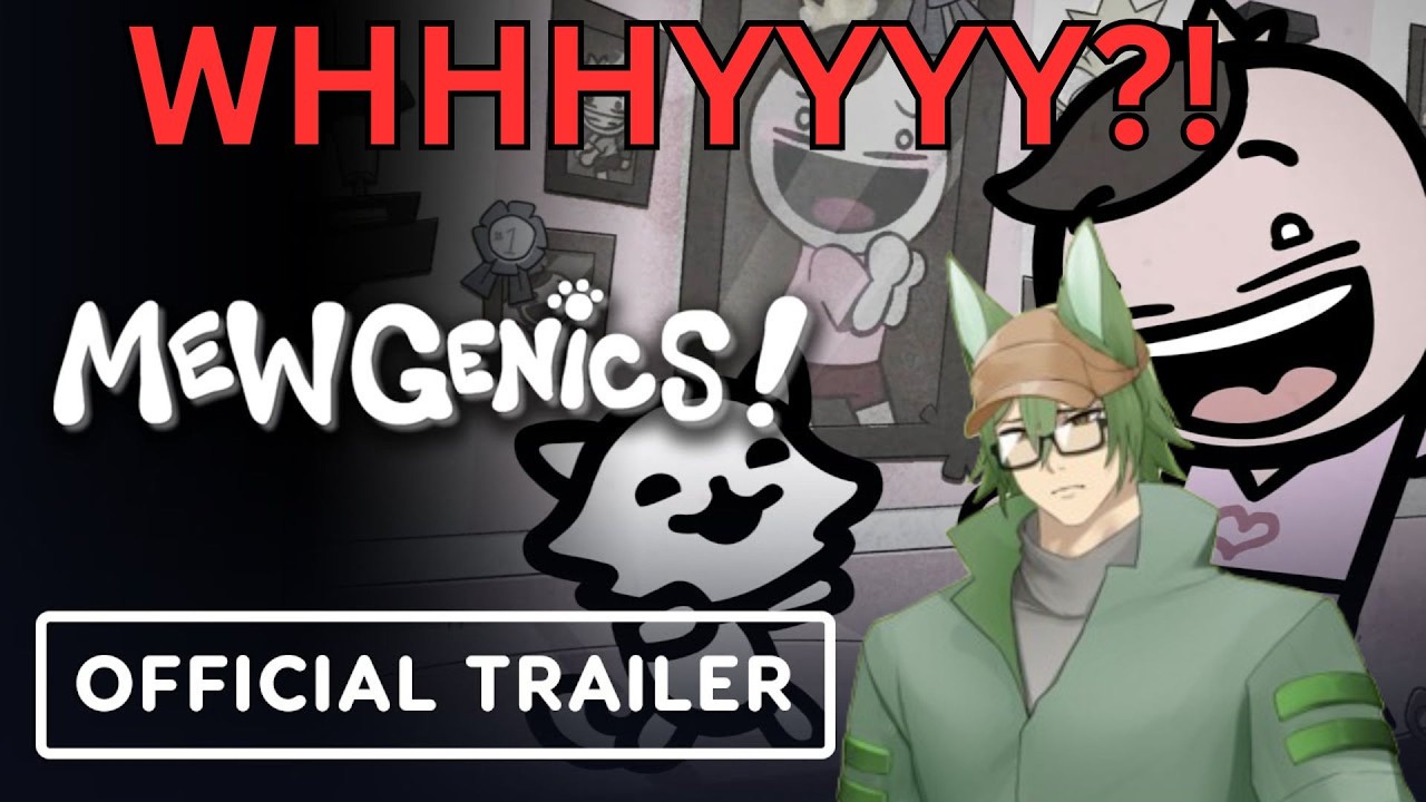 Реакция виртуальных ютуберов на Mewgenics - Официальный трейлер
