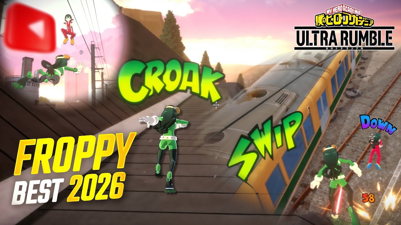 Pro Froppy vs Noob Froppy #mha #myheroultrarumble