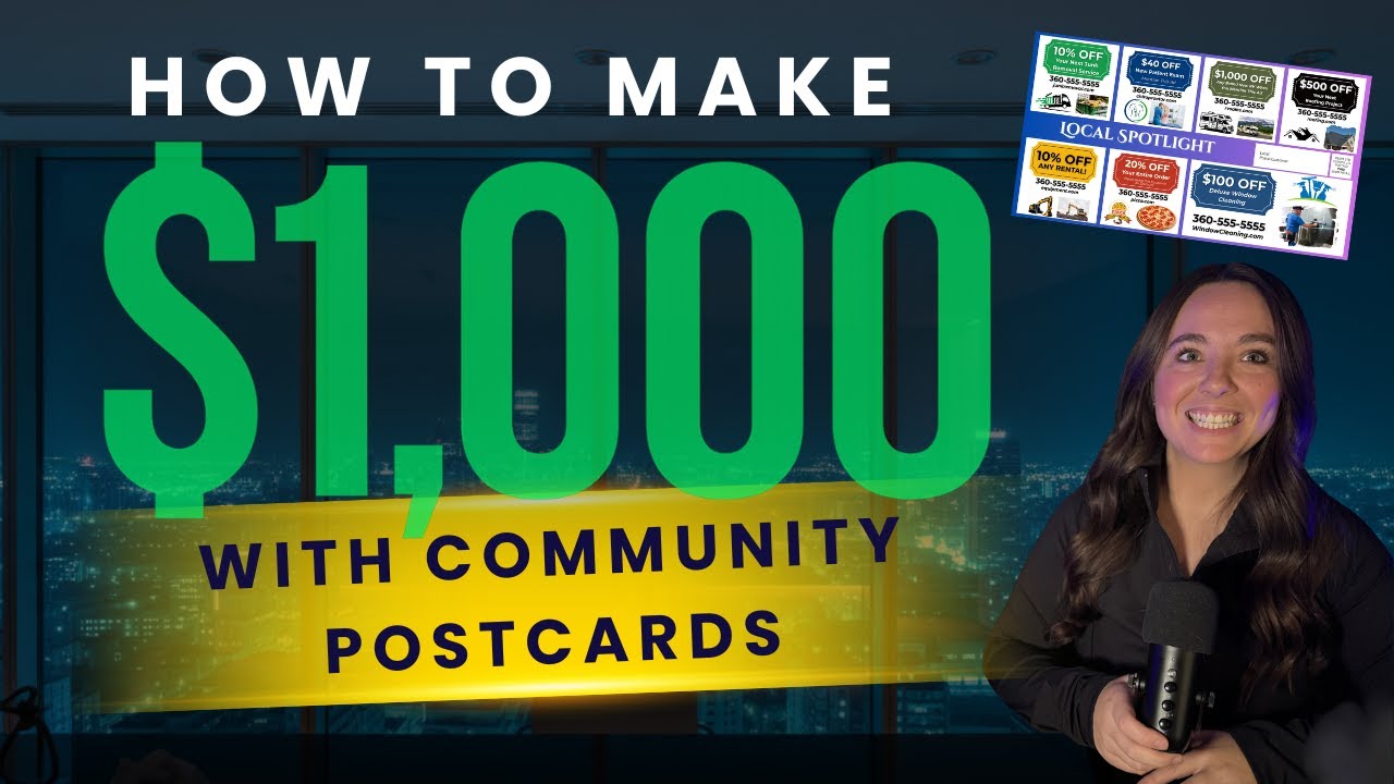Community Card Playbook: Easy Side Hustle for Local Business Advertising Explained