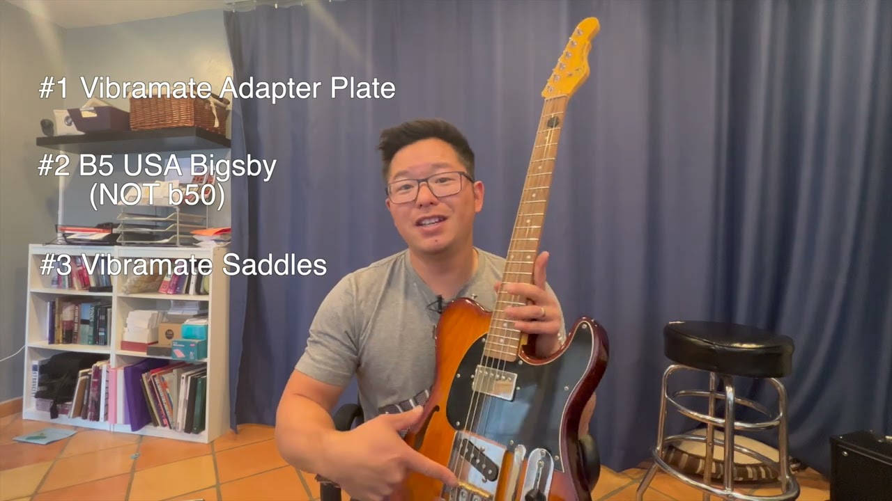 How to Install a Bigsby on a Fender Telecaster or G&L Bluesboy