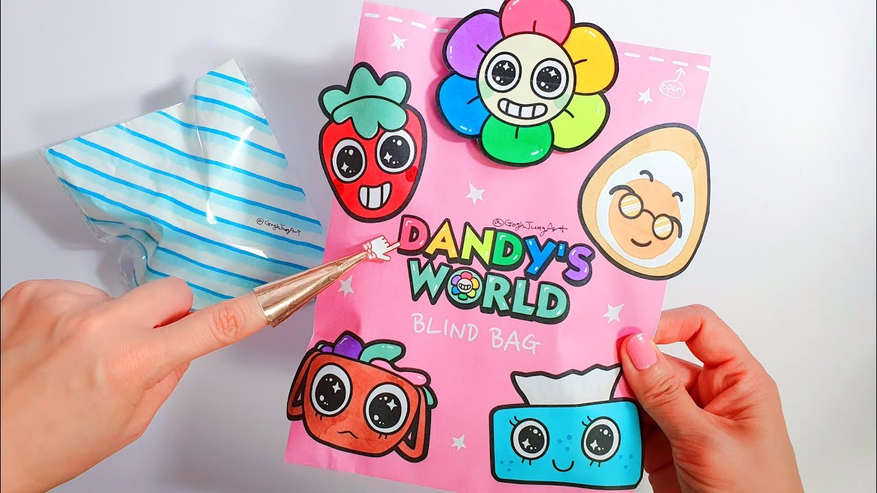 Dandy's World Blind Bags🌈 | Roblox | ASMR | GoghJung Art