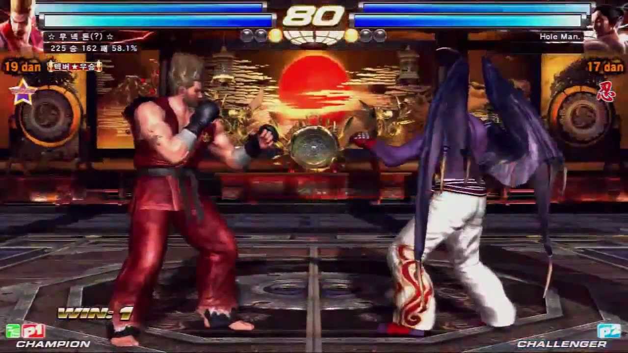 Tekken Tag 2 Unlimited Knee (Paul/Ogre) vs Holeman (Kazuya/Devil Jin)