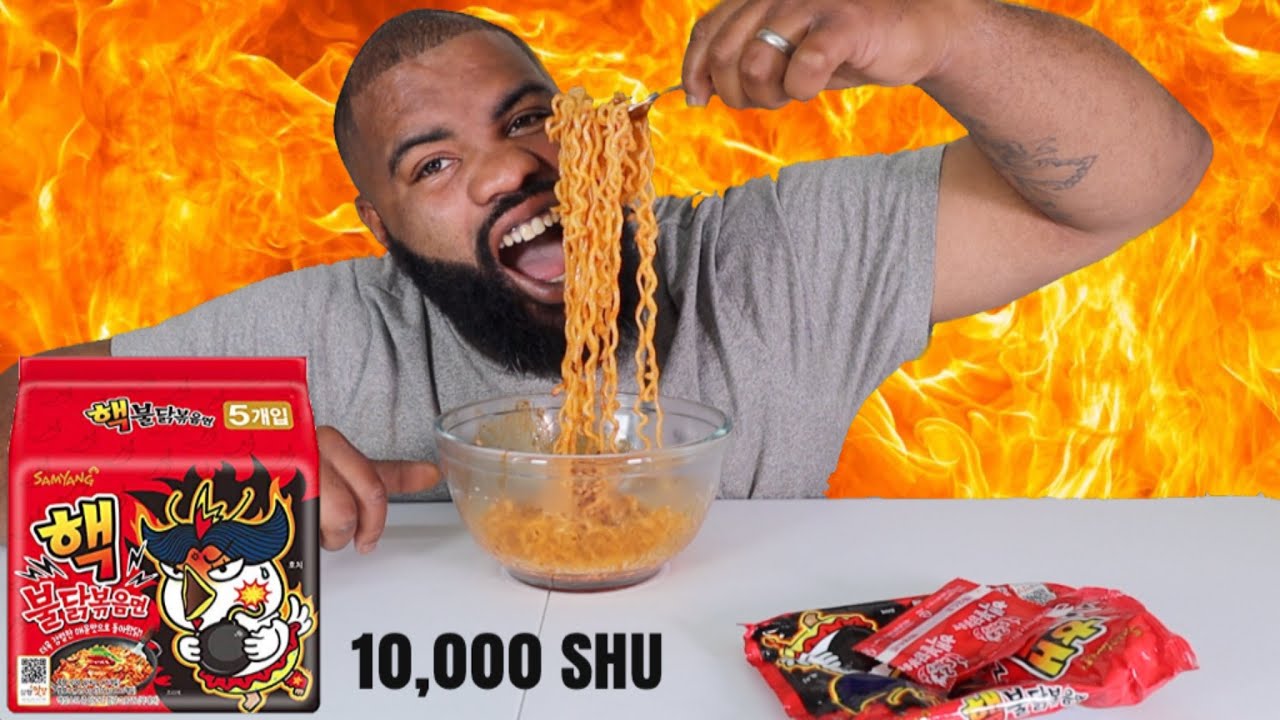 6X NUCLEAR FIRE NOODLE CHALLENGE| PR GANG