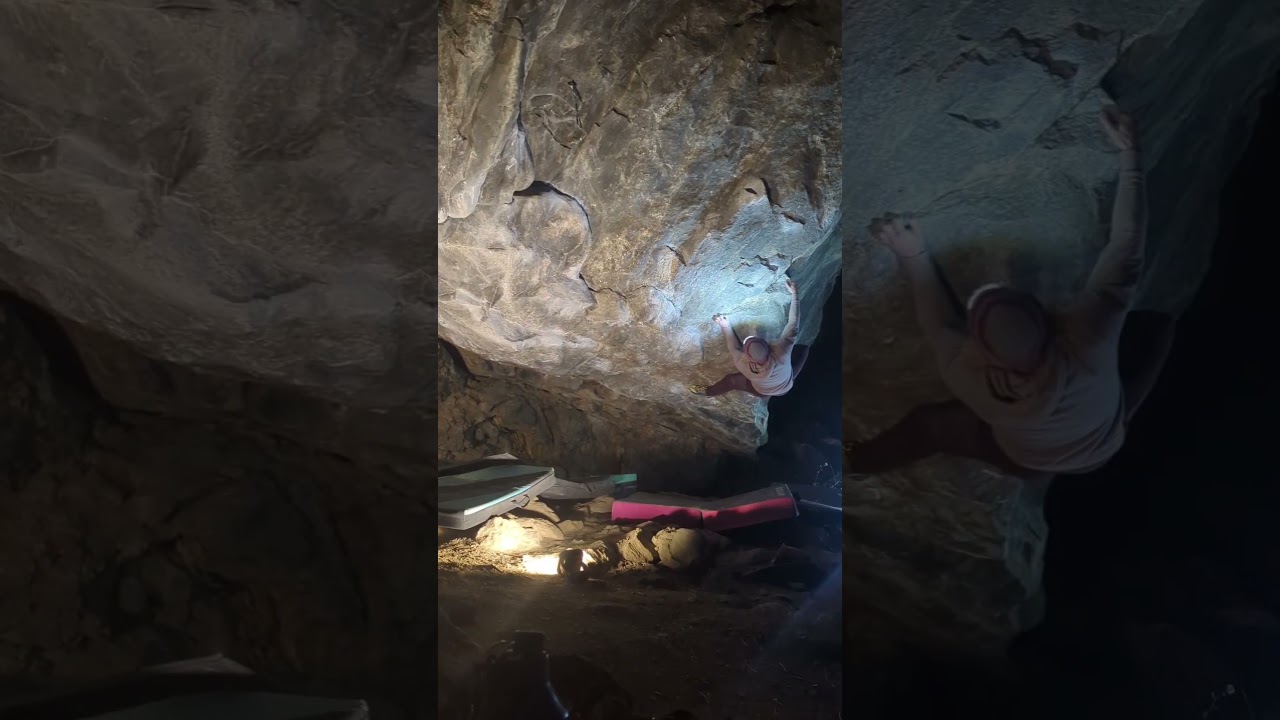Papa Johnny V8/9 Nomads Cave Clear Creek Canyon Colorado