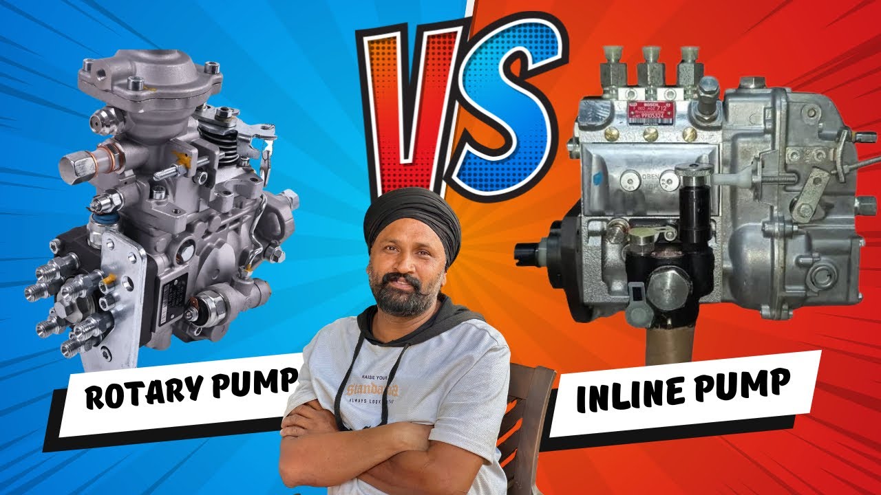 ROTARY PUMP V/S INLINE PUMP / JAGGA TRACTOR BOSS 