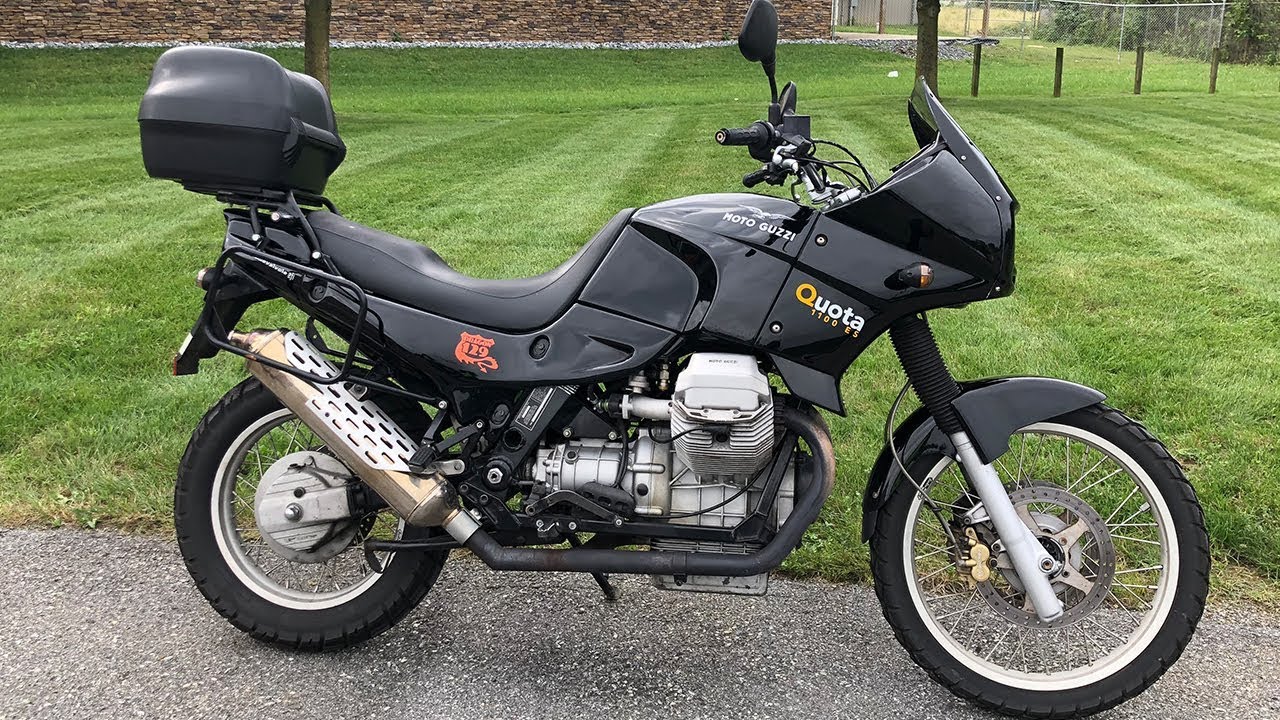 Moto Guzzi Quota Test Drive( Never heard of this one)