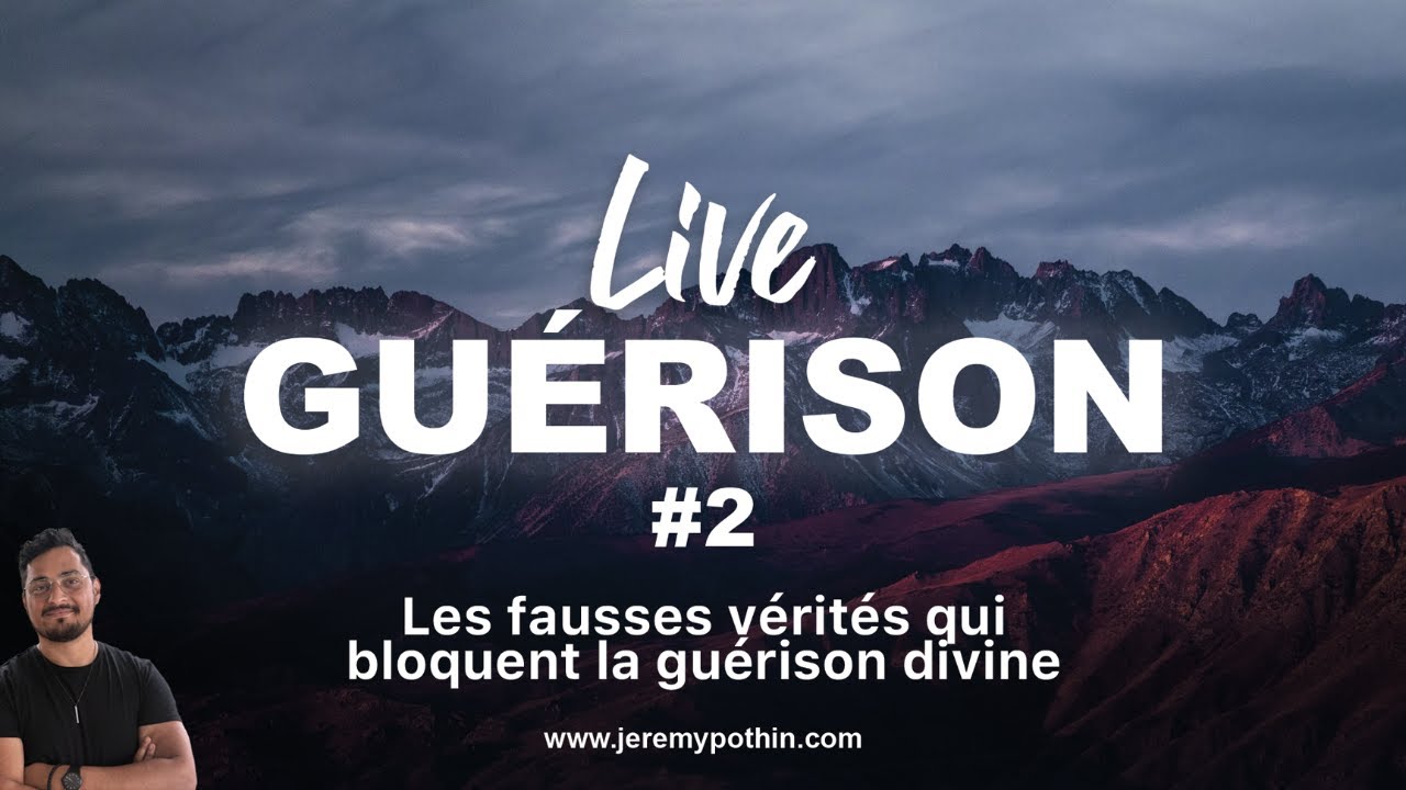 Live guérison #2 Jérémy Pothin | Guérisons maladies gynécologiques et scoliose