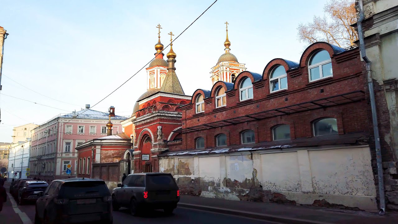 ⁴ᴷ⁶⁰ Прогулка по Москве: Метро Курская, Кафедральный Собор Святых Петра и Павла, Метро Китай-Город