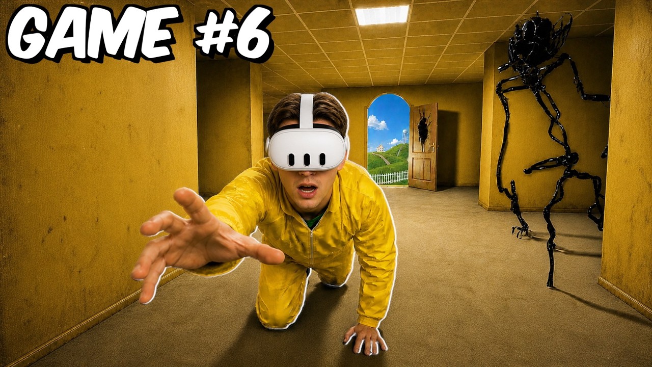 I Played The Top 10 BEST BackRooms VR Games!