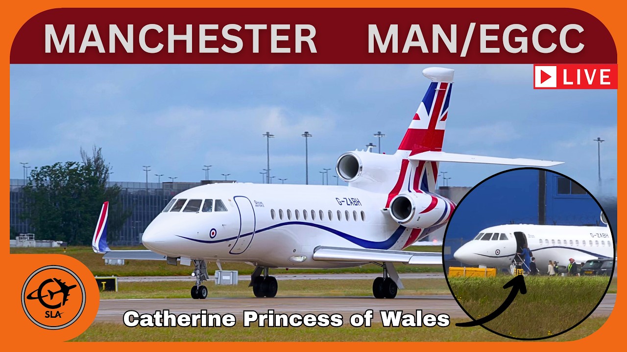 Manchester Airport  Action - Live!  |  Thursday 4th June 2026