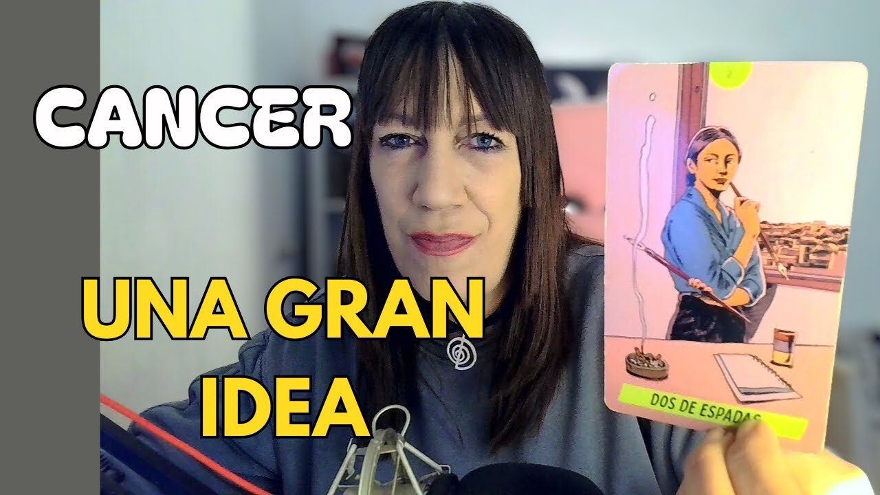 CANCER 👁️Estás IDEANDO algo⚠️Pero hay una ADVERTENCIA