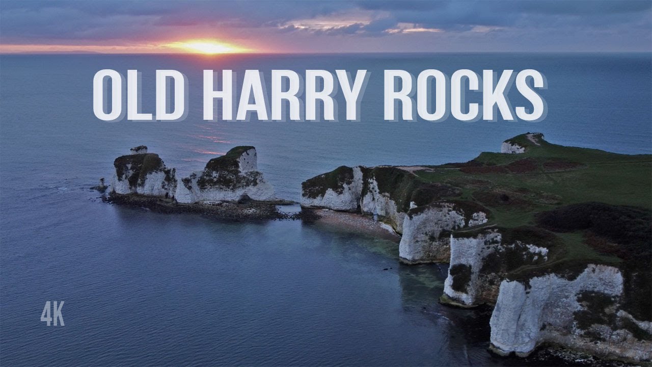 Old Harry Rocks / Jurassic Coast / 4K