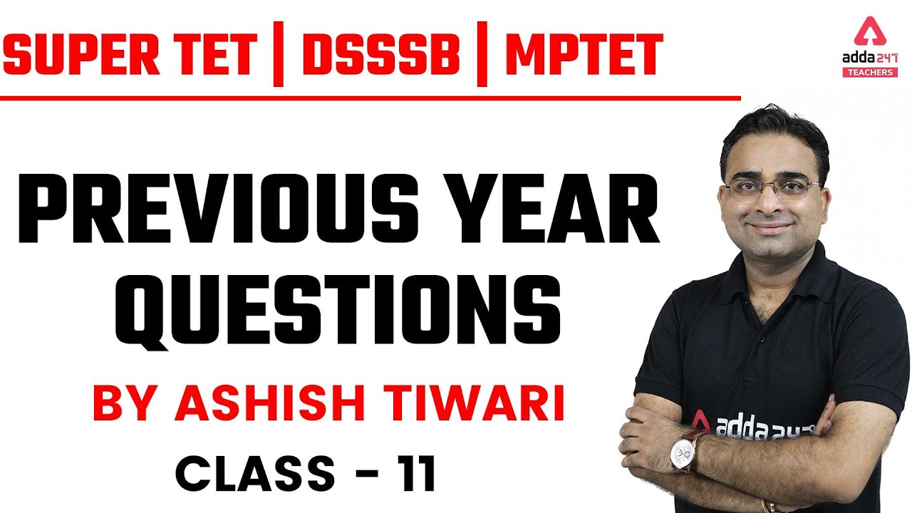 DSSSB 2022 | DSSSB PRT Psychology | Previous Year Questions #11 | By Ashish Tiwari