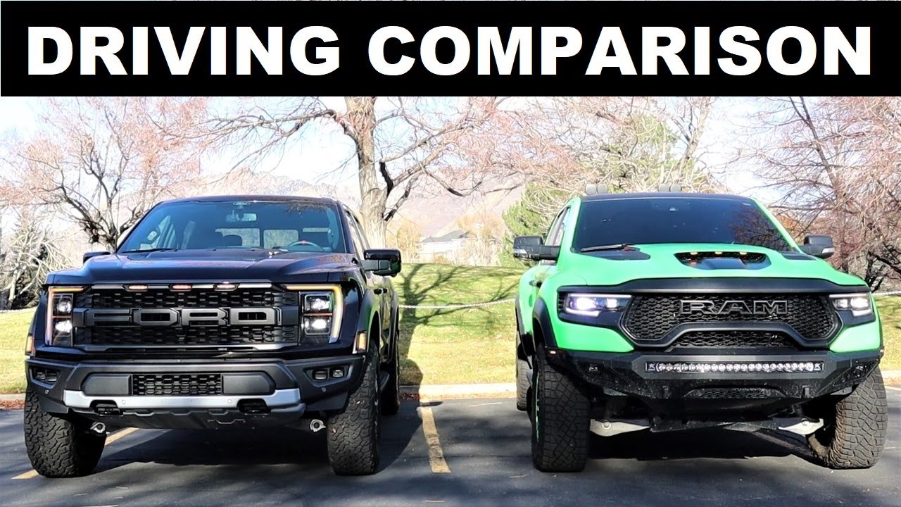 2021 Ford Raptor Vs 2021 Ram TRX: Which Truck Is A Better Daily Driver?