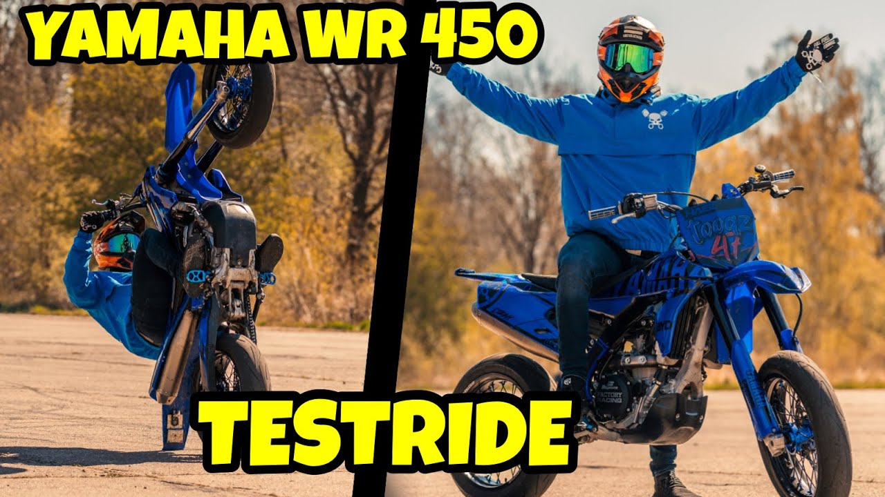 Yamaha WR 450 - Testride