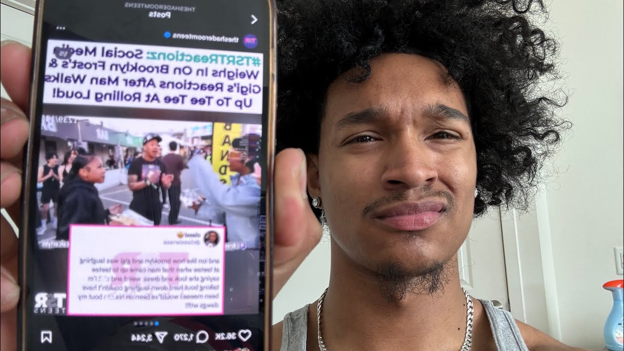 ARIES REACTS TO BROOKLYN & GIGI LAUGHING WHILE TEETEE GETS PRESSED AT ROLLING LOUD...