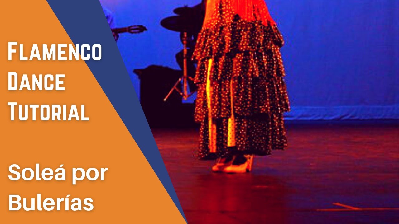 Flamenco Dance Tutorial "Simple Counter Rhythmic Phrase" - Step by Step Footwork Phrase