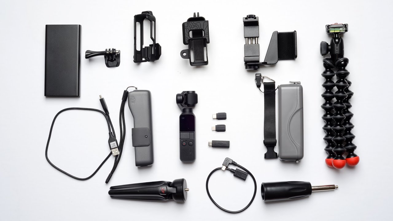 DJI OSMO POCKET ACCESSORIES, tips on those must have items