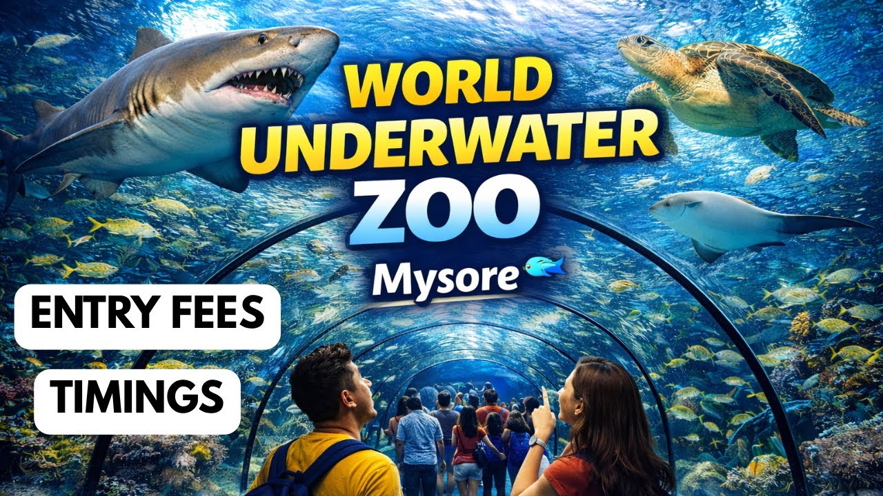 ಮೈಸೂರಿನ ಅದ್ಭುತ ಫಿಶ್ ಅಕ್ವೇರಿಯಂ 😍 | Mysore Aqua Fish Aquarium 