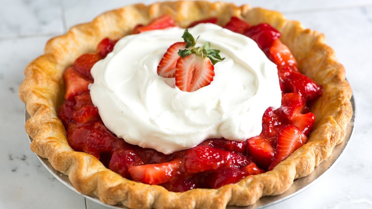 Easy Fresh Strawberry Pie Recipe