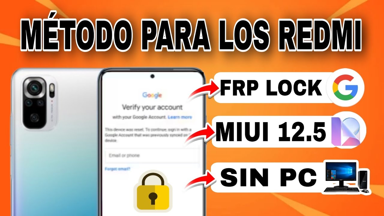 Eliminar Cuenta Google en REDMI | MIUI 12.5 | SIN PC 2026