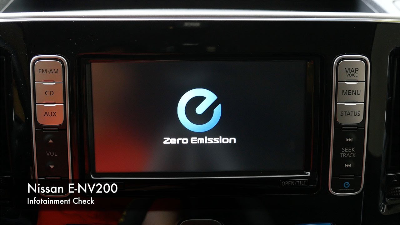 Infotainment Check Nissan e-NV200