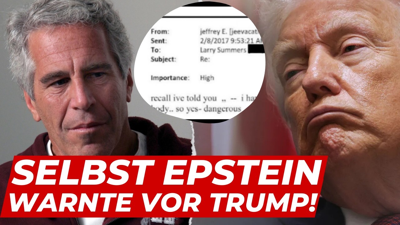 Trump laut Epstein-Mails der SCHLIMMSTE! Und Melania von mir 