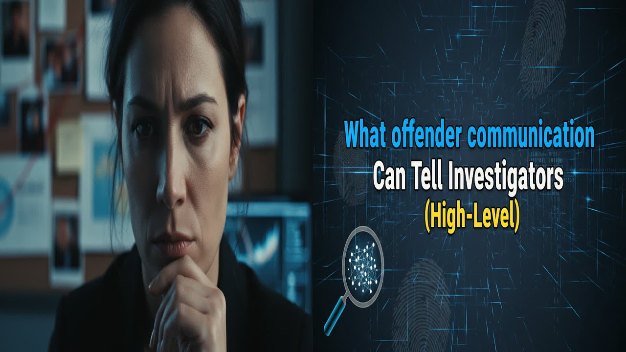 Offender Communication: Unlocking Crime Secrets for Investigators