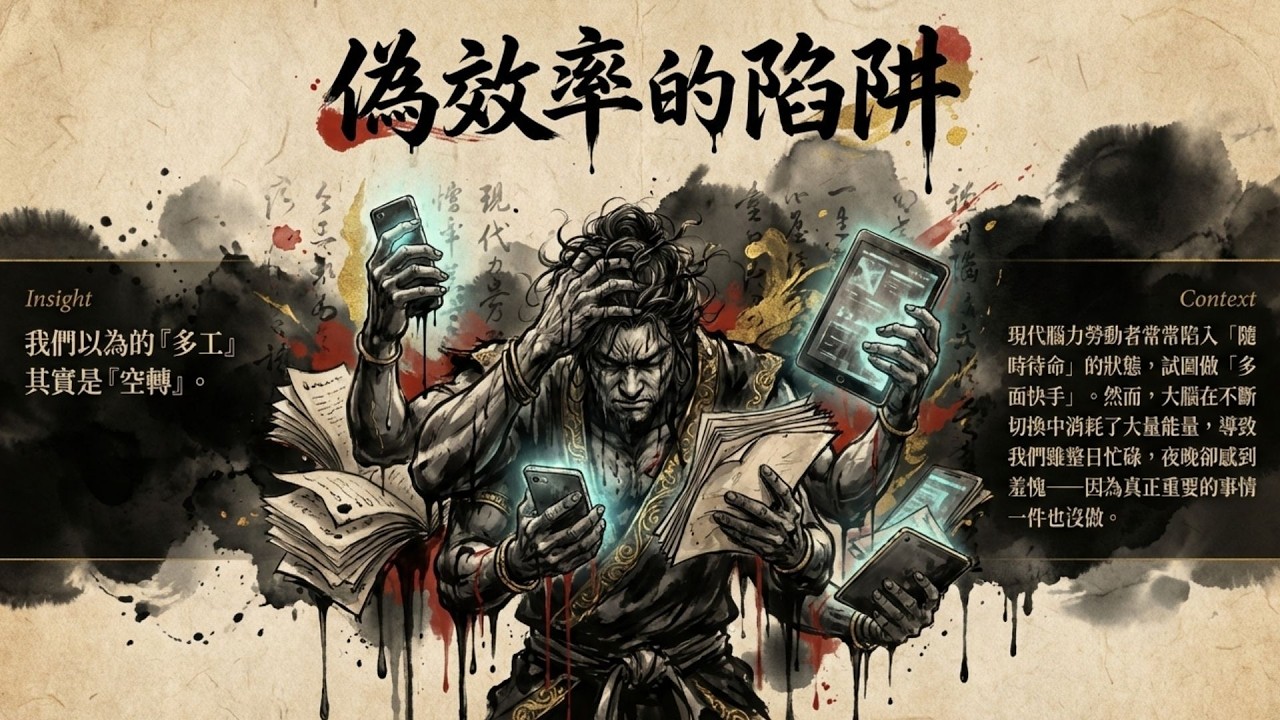 《大腦超載救星：打破「隨時在線」的隱形鎖鏈，啟動高效能慢思考》#專注 #離線  #減壓