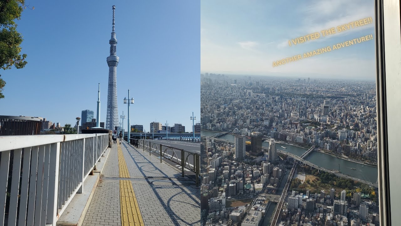 I Visited The Tokyo Skytree!! - Japan Vlog Part 3
