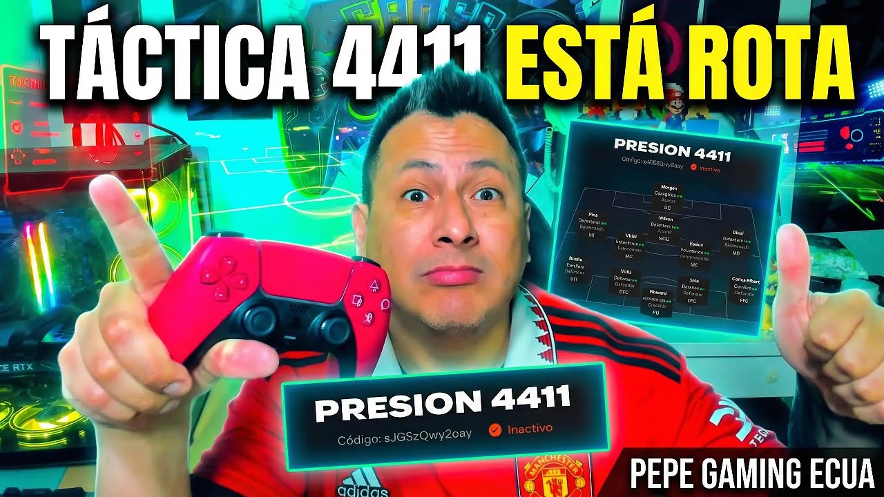 Tutorial! ¡ESTA TÁCTICA 4-4-1-1 ESTÁ ROTA! 🔥 LA MEJOR FORMACIÓN PARA GANAR EN EL TOTY