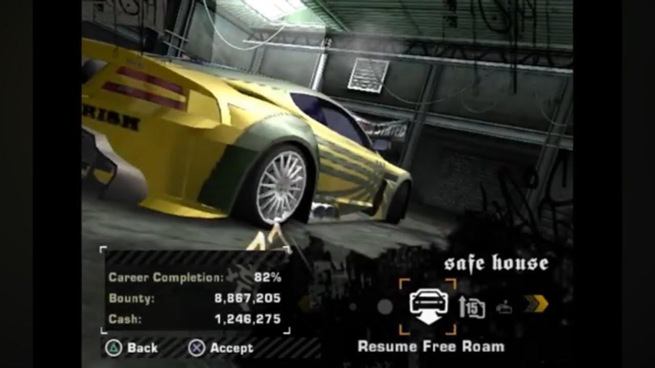 NFS Most Wanted Black Edition Pink Slip Run #2 Part 1
