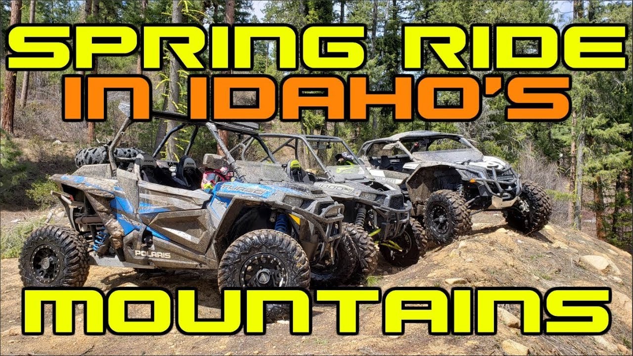 Весенняя поездка на квадроциклах RZR в горах Айдахо!
