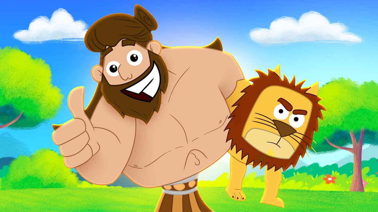 Samson, The Strong Guy with the Long Hair | Bible Song for Kids