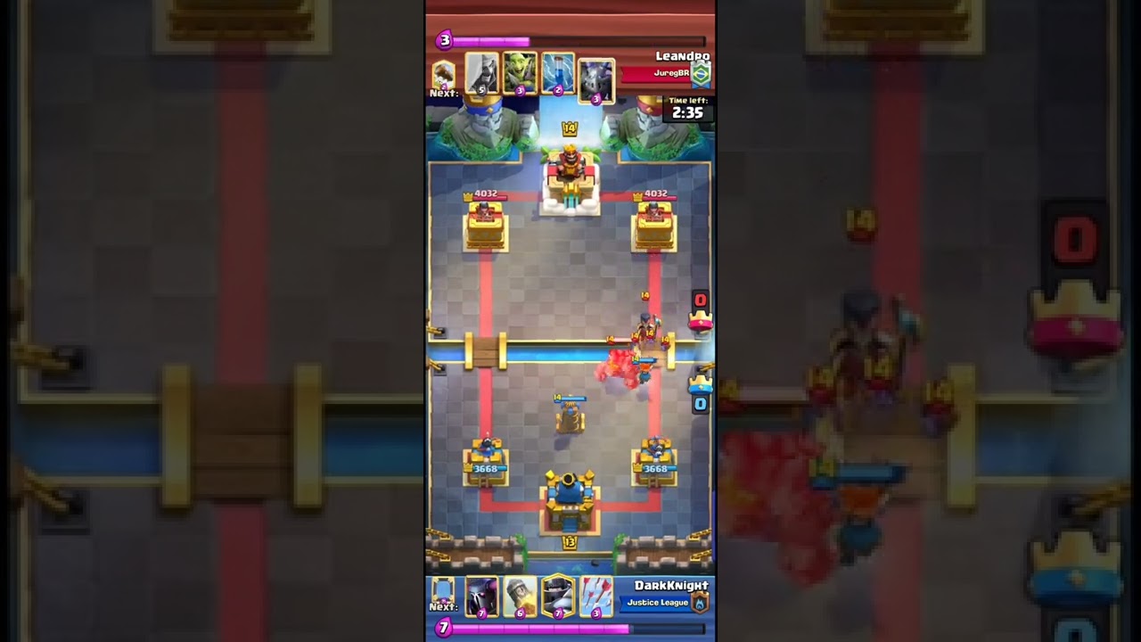 Neutralising Golem + night witch + mega minion push | Mid ladder |  Clash Royale