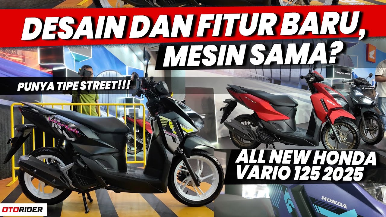 All New Honda Vario 125 2025 - Impresi Perdana | Otorider